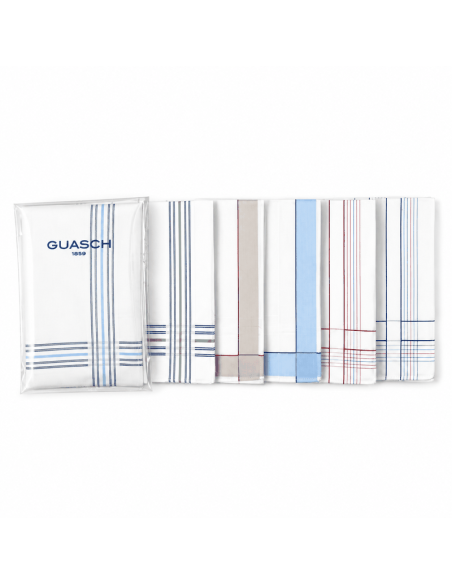 Pañuelo Guasch (104-92 P CD) Surt. 43x43 cm, caja de 12 u