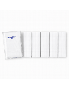 Pañuelo Guasch (104-50 P CD) Blanco 43x43 cm, caja de 12 u