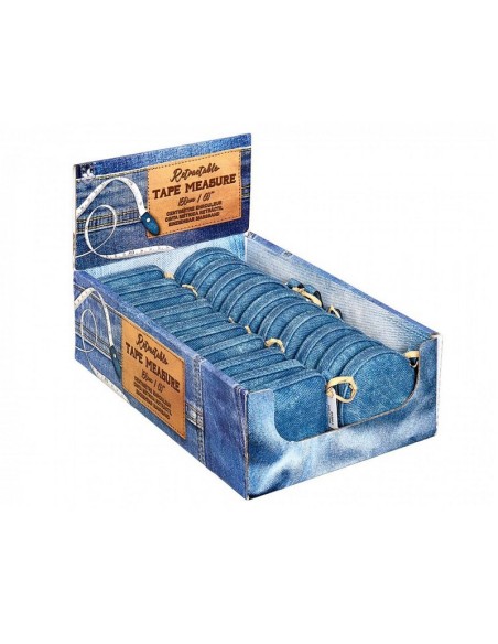 Cinta métrica Denim N4395.2, expositor de 20 und.