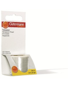 Hilo Gütermann Transparente 200 m, 5 blíster 2