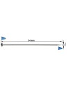 Alfiler acero AAN806016 0.60x34 mm, 20 cajas de 200 und.