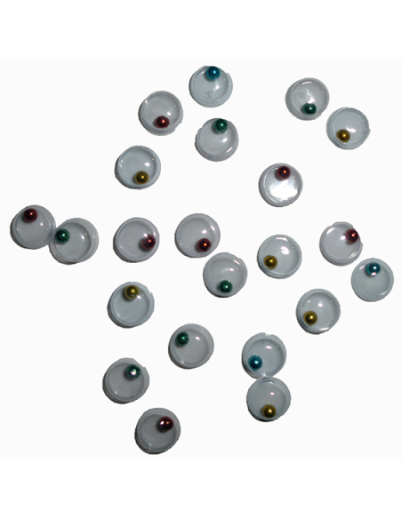 Ojos colores ULL06305 06 mm hobby creative, 40 u