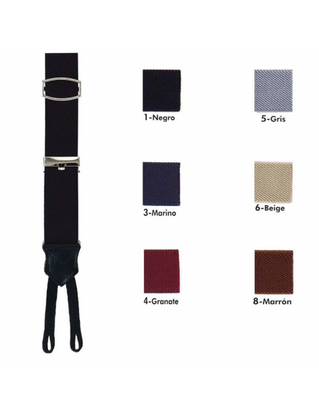Tirante caballero liso 963 30 mm s/ pinza