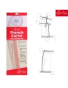 Regla plantilla curva french curve Sew Easy NL4199, u