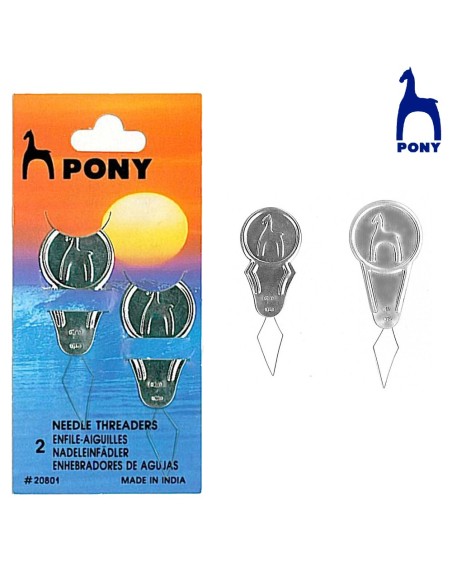 Enhebrador blíster Pony 20801, 5 blíster