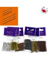 Alfiler cabeza plana, 100 u