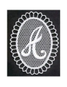 Letras guipur pequeñas 19945 (6,50 x 5,00 cm), u
