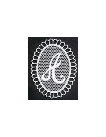 Letras guipur grandes 19950 (10,00 x 8,00 cm), u