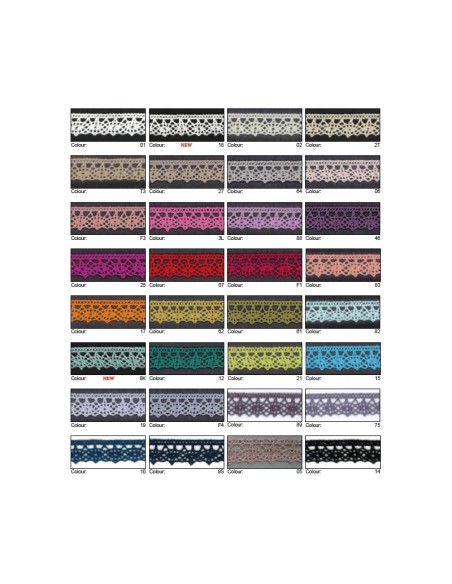 Puntilla bolillo 3267 (1,40 cm), metro