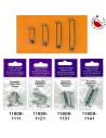 Aguja broche imperdible 11808, blister