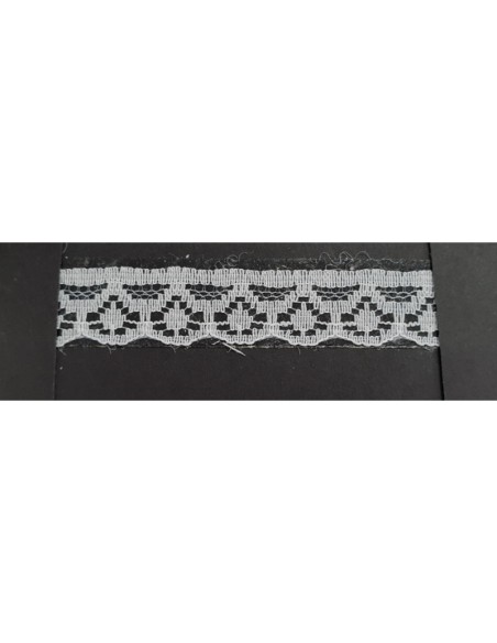 Puntilla nylon 5321 (1,30 cm), metro