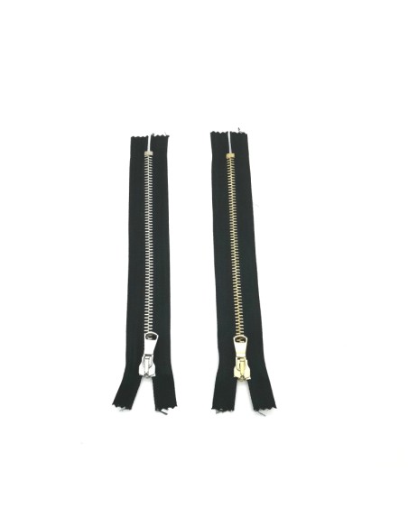Cremallera cerrada metal malla 5 mm