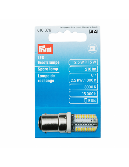 Bombilla led máquina coser bayoneta Prym 610376