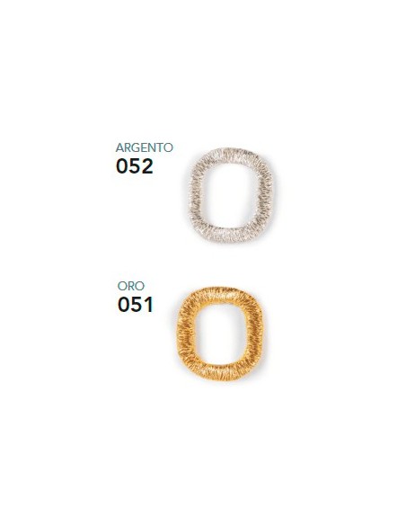 Letras termoadhesivas lurex mod. 46, 3 u