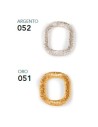 Letras termoadhesivas lurex mod. 46, 3 u
