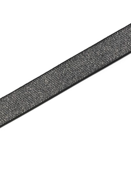 Elastico Prym 25 mm plata/negro 957466, 7 m