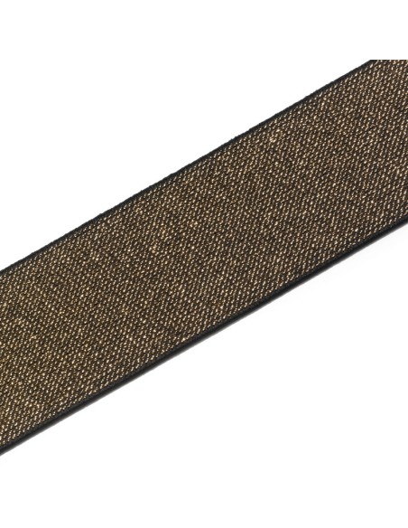 Elástico Prym 50 mm oro/negro 957469, 7 m