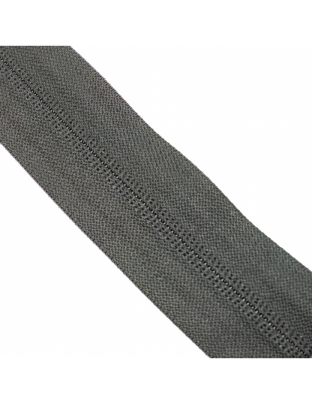 Cremallera separador nylon malla 5 mm con cursor invertido