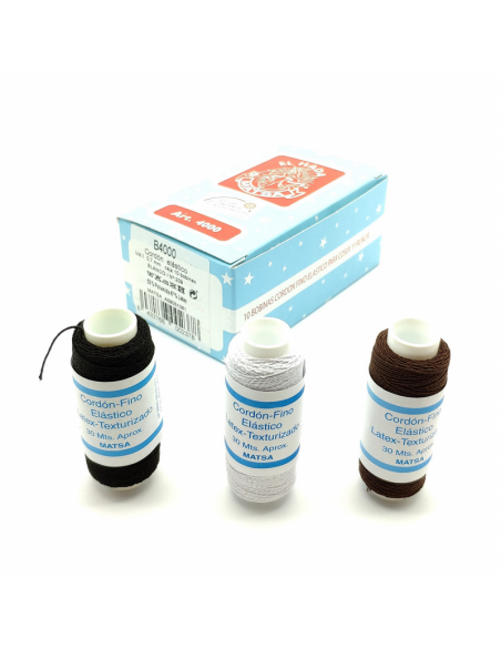 Goma canilla B4000, 10 bobinas de 30 m