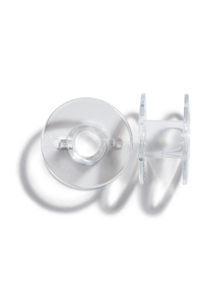 Canilla máquina plástico Prym 611322, blíster de 4 u