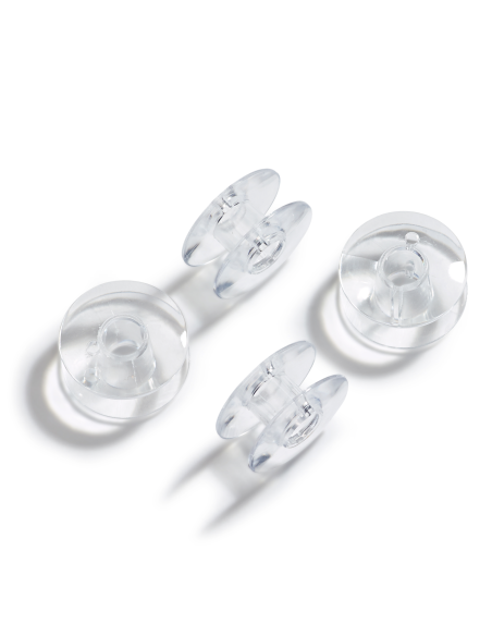 Canilla máquina plástico Prym 611323, blíster de 4 u