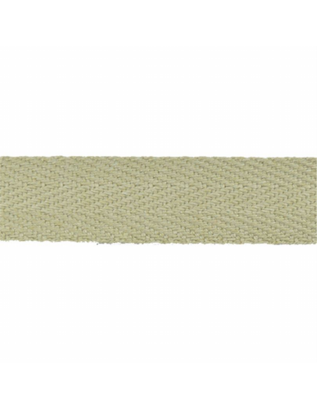 Cinta espiga rígida algodón MC2082 30 mm, 25 m