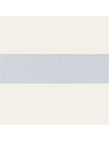 Cinta espiga rígida algodón MC2082 30 mm, 25 m