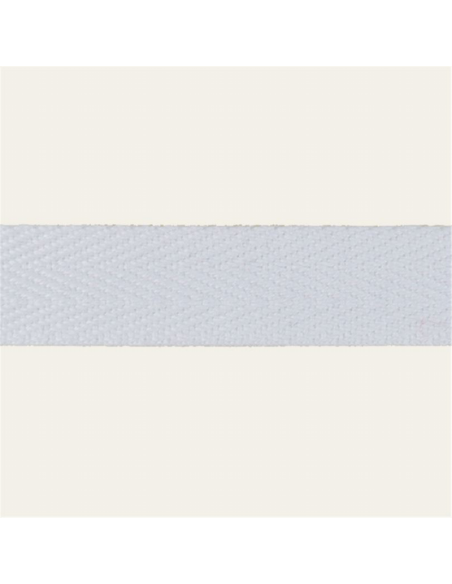 Cinta espiga rígida algodón MC2082 30 mm, 25 m