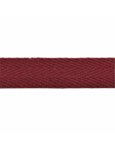 Cinta espiga rígida algodón MC2082 30 mm, 25 m