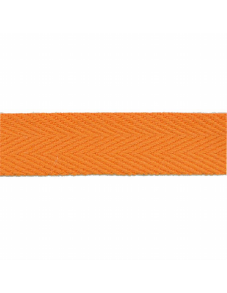 Cinta espiga rígida algodón MC2082 30 mm, 25 m