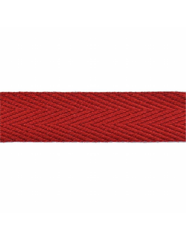 Cinta espiga rígida algodón MC2082 30 mm, 25 m