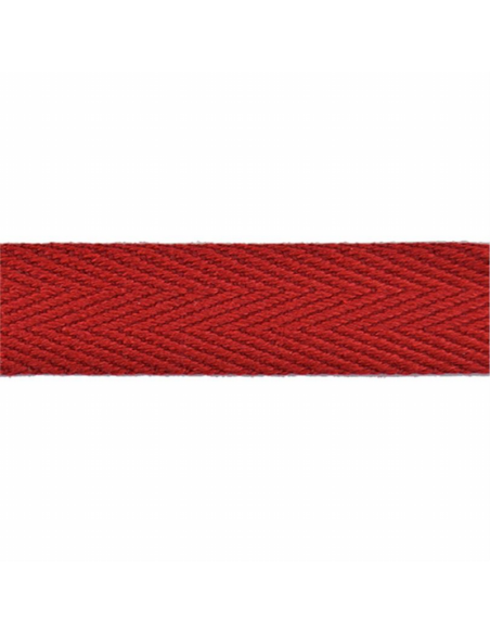 Cinta espiga rígida algodón MC2082 30 mm, 25 m