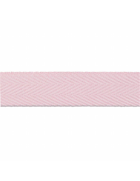 Cinta espiga rígida algodón MC2082 30 mm, 25 m