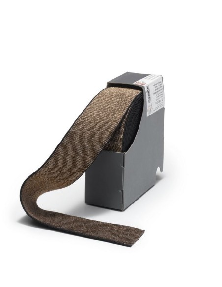 Elástico Prym 50 mm oro/negro 957469, 7 m