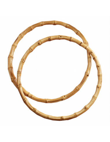 Asas bambú redondas MC0020 (18,00 x 18,00 cm), par