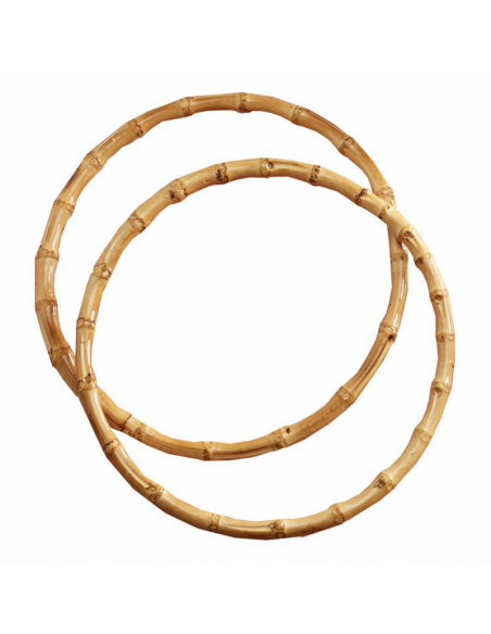 Asas bambú redondas MC0020 (18,00 x 18,00 cm), par