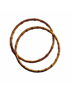 Asas bambú redondas MC0020 (18,00 x 18,00 cm), par 2