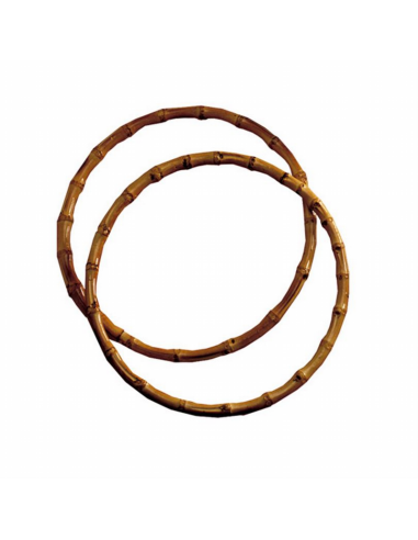 Asas bambú redondas MC0020 (18,00 x 18,00 cm), par