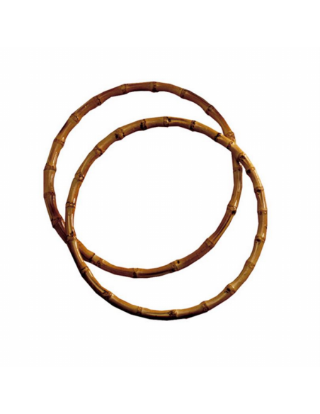 Asas bambú redondas MC0020 (18,00 x 18,00 cm), par