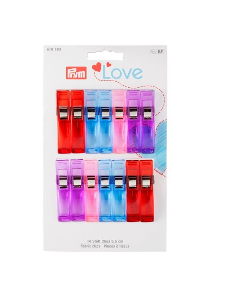 Clips fantasía Prym love 5,5 cm 610183, blíster