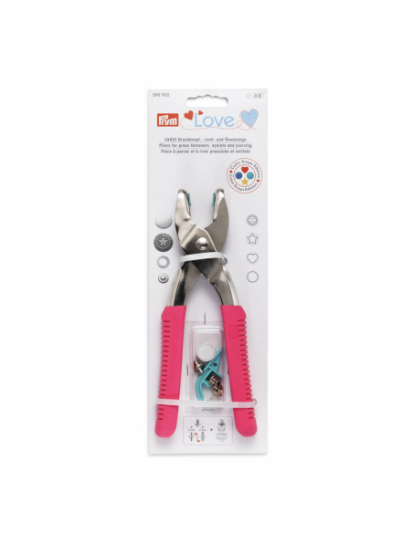 Tenaza snaps Prym Vario 390902 fucsia, unidad