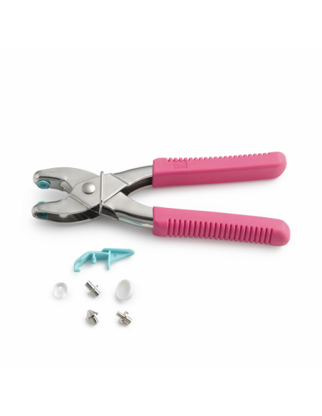 Tenaza snaps Prym Vario 390902 fucsia, unidad