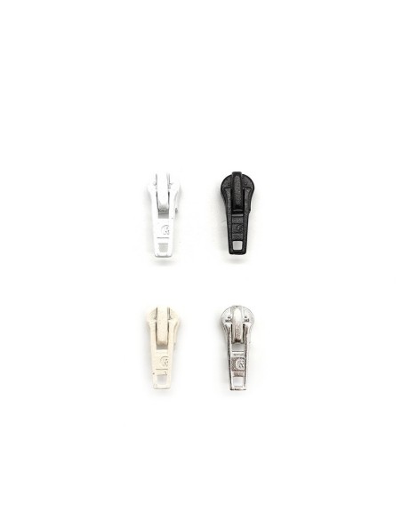 Cursor cremallera nylon 205 malla 2 mm, 100 u