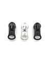 Cursor cremallera plástica inyectada 155 malla 6 mm, 10 u