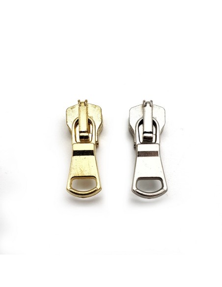 Cursor cremallera metal 156 malla 5 mm, 10 u