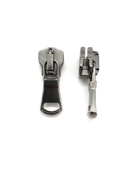 Cursor cremallera metal moto pavonado 158, 10 u