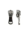 Cursor cremallera metal moto pavonado 158, 10 u
