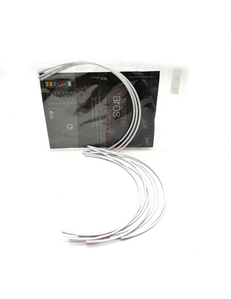 Aros sujetador metal 113, 6 pares