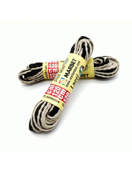 Cordón plano Marbet 5040, 12 pares