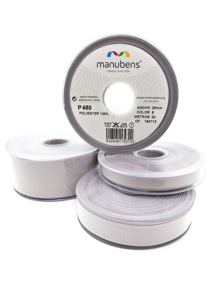 Cinta gros-grain Manubens 480, 20 m